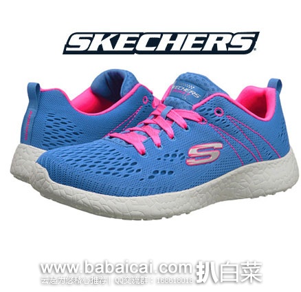 6PM：SKECHERS 斯凯奇 Energy Burst 女士 跑鞋  原价$65，现特价$32.99