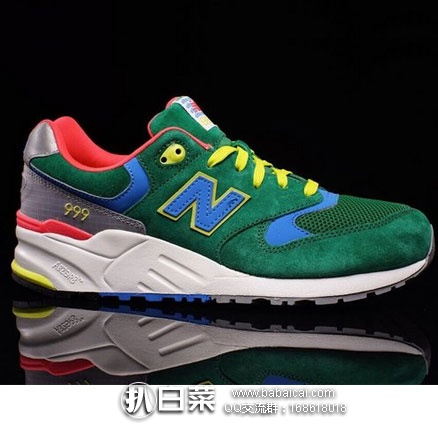 New Balance 新百伦折扣网：男士 复古跑鞋ML999 现特价$69.99，折后实付$62.99