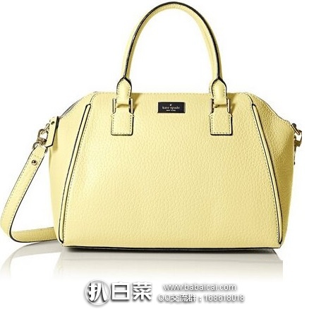 kate spade 凯特丝蓓 女士真皮单肩手提包 原价$378，现3.9折新低$146.12，到手约￥1085