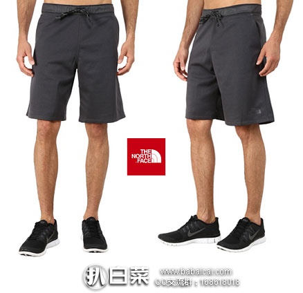 6PM：The North Face 乐斯菲斯 Ampere Shorts 男士户外短裤 原价$45，现降至4折$18