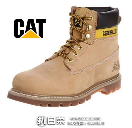 英国亚马逊：CAT 卡特彼勒 Caterpillar COLORADO 男士 真皮工装靴  原价£100，现特价£28.14，直邮退税实付£23.45