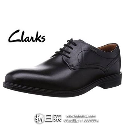 英国亚马逊：Clarks 其乐 Chilver Walk GTX 男士 真皮防水皮鞋  现降至£52.98，直邮退税后实付£44.15