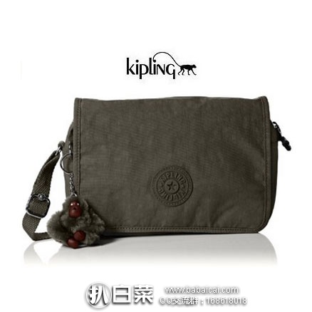 英国亚马逊：KIPLING 吉普林 Delphin N 女士斜挎包 原价£60，现特价£25.91，直邮退税后£21.5