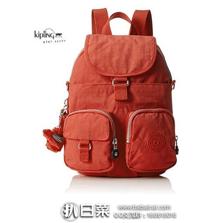 德国亚马逊：KIPLING 吉普林  多功能双肩包 现降至€43.69，直邮退税后€36.72