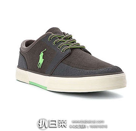 Ralph Lauren 拉夫劳伦 Faxon 男款 系带休闲板鞋 原价$69，现降至2.9折新低$19.99