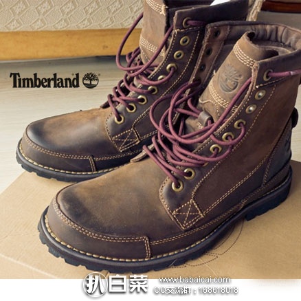 亚马逊海外购：Timberland 天木兰 6英寸 抗疲劳防水真皮男靴  降至￥518.98