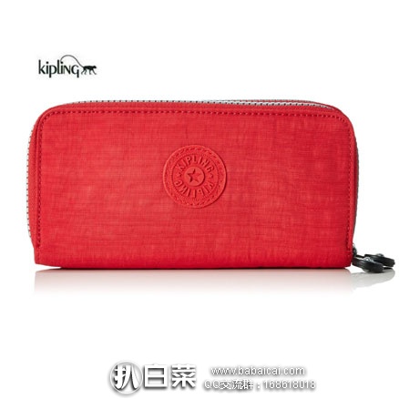 亚马逊海外购：KIPLING 吉普林 女士 Uzario Bp wallet 钱包 降至￥135.79