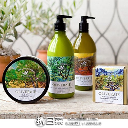 亚马逊海外购：Pre de Provence 法国普润普斯 Oliveraie 香型身体乳霜 200ml 降至￥67.85