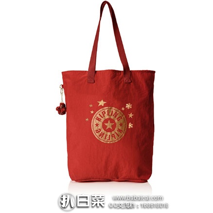 亚马逊海外购：Kipling 吉普林 可折叠购物袋  降至￥124.93