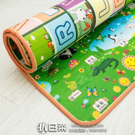淘宝Taobao:婴幼儿童宝宝 防水加厚无味环保压边爬行垫 现价¥107元,领取¥30元优惠券,实付¥77元包邮