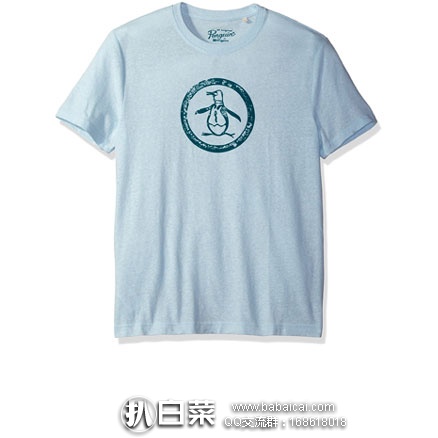 亚马逊海外购：Original Penguin 企鹅 男士 圆领纯棉印花T恤 降至￥86.69 ，凑单免费直邮到手￥99