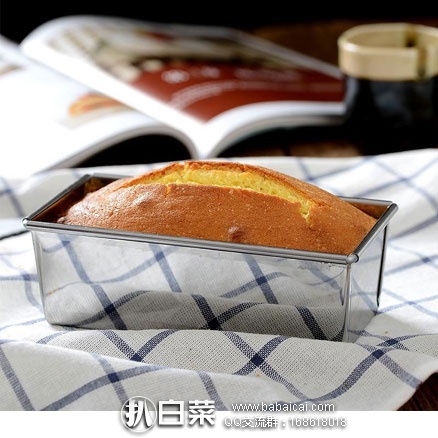 亚马逊海外购：日本制造，Cakeland 不锈钢磅蛋糕模具 178  售价￥68.78，凑单免费直邮含税到手￥76.96