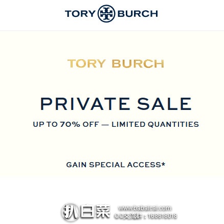 Tory Burch 美国官网：精选服饰鞋包低至3折起！Fleming $169起 芭蕾舞鞋$99，限时限量！