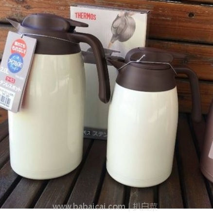 亚马逊海外购:THERMOS膳魔师 THV-2001 不锈钢保温壶 2L 现¥186.72,凑单直邮免运费,含税到手仅¥208