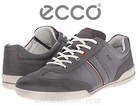 ECCO 爱步 Enrico Retro Sneaker 男士 真皮系带休闲鞋 6PM:ECCO 爱步 Enrico Retro Sneaker 男士 真皮系带休闲鞋 降至