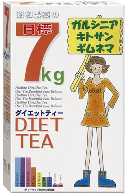 日本亚马逊:目标7kg 昭和制药 瘦身排水肿 美体茶 3g*30包 降至1066日元(约¥64)