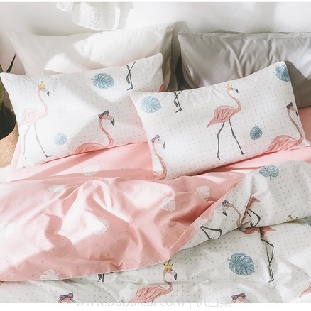 淘宝Taobao:ins 田园小清新纯棉床上四件套 多色多款可选,现¥218,领取=¥30优惠券实付¥188起包邮