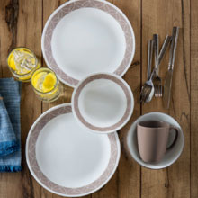 亚马逊海外购:Corelle 康宁餐具 Livingware Dinnerware 20件套餐具套装 降至¥257.81,免费直邮,含税到手¥288