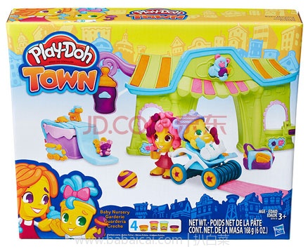 京东商城:孩之宝 Play-Doh 培乐多 城市系列 B9414 幼儿天地 趣味彩泥套装 现价¥89元,下单两件实付¥89元,折合¥44.5元/件