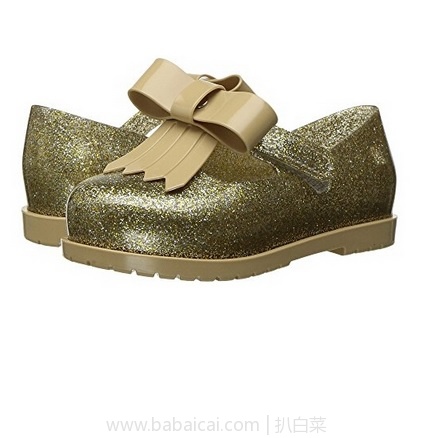 6pm:mini melissa 梅丽莎 classic baby II 蝴蝶结儿童果冻鞋 原价,现新低.2,到手约¥209