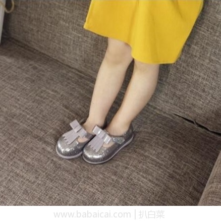 6pm:mini melissa 梅丽莎 classic baby II 蝴蝶结儿童果冻鞋 原价,现新低.2,到手约¥209