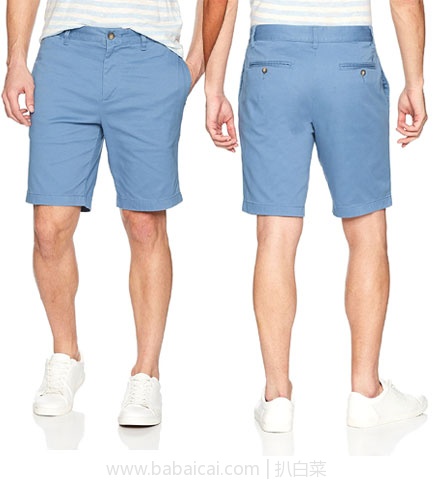 亚马逊海外购:Nautica 诺帝卡 男士休闲直筒短裤 多色码全 现价¥174.82,凑单免费直邮,含税到手新低¥195