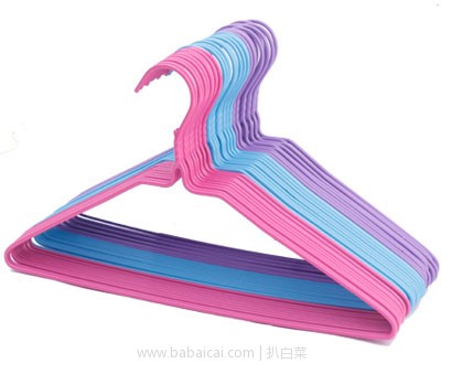 天猫商城:博凯 浸塑衣架50支装 现价¥21.9,领取¥3优惠券,实付¥18.9包邮