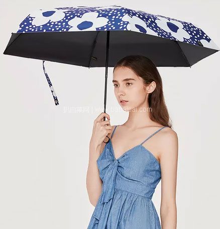 天猫商城:蕉下 罗萨系列 三折晴雨伞 多款 现价¥199,领¥100优惠券,券后实付¥99包邮
