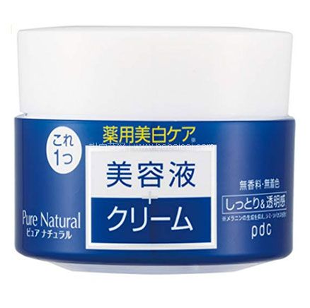 日本亚马逊:PDC Pure Natural White 导入美容面霜 100g 降至新低691日元(约¥43)