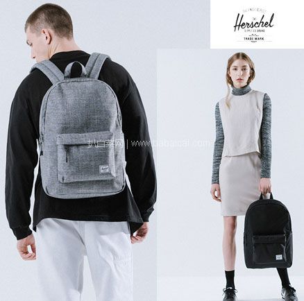 苏宁易购:Herschel Supply Co. 经典款中性双肩背包 双重优惠后¥204.5元包邮