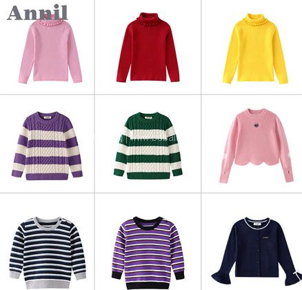 天猫商城:安奈儿 男/女童中大童套头针织毛衣(80~170码)多款 现¥149,叠加¥90优惠券,券后¥59包邮包邮