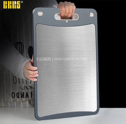 天猫商城:巴本豪森 家用抗菌防霉304不锈钢菜板 15*24cm 共350g 现¥228,叠加¥200优惠券,券后新低¥28起包邮