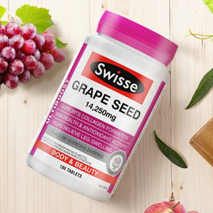 澳洲Pharmacy Online：Swisse 澳洲葡萄籽精华 180粒 降至AU$19.5，凑单直邮到手约97元