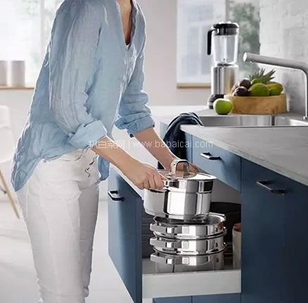 亚马逊海外购:WMF 福腾宝 Compact Cuisine系列 798046380 不锈钢锅具4件套 降至¥1337.82,免费直邮含税到手¥1459.56