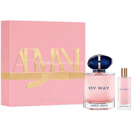 Beautinow官网：ARMANI 阿玛尼 my way 两件套（ 浓香 50ml+浓香15ml）折后€70.4，凑单直邮到手￥546元