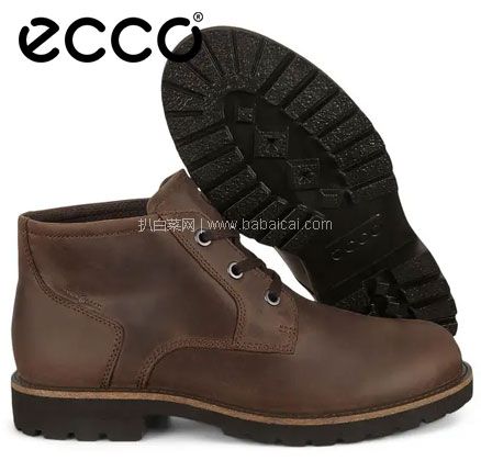 ECCO 爱步 Jamestown 詹姆斯敦系列 男士真皮Hydromax防泼水休闲靴,免费直邮含税到手¥694.93
