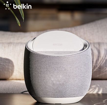 亚马逊海外购：白菜！Belkin 贝尔金 帝瓦雷联名款 SoundForm Elite 无线充WIFI智能音箱，直邮含税到手新低￥703.92