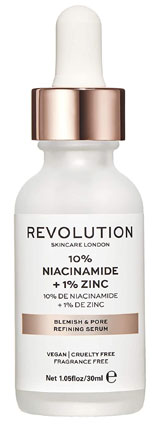 亚马逊海外购：英国 Revolution 10%烟酰胺+锌修护紧致精华液 30ml  直邮含税到手￥44.98