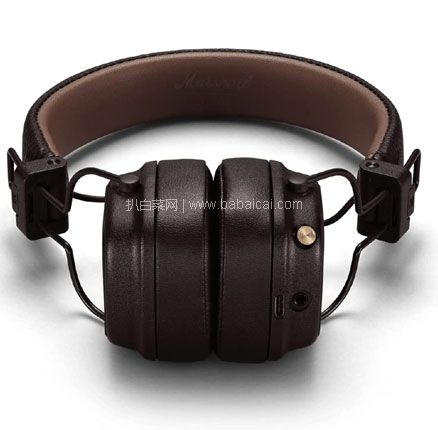 亚马逊海外购:白菜!Marshall 马歇尔 Major IV 头戴式蓝牙耳机 Prime会员92折,直邮含税到手¥647.56