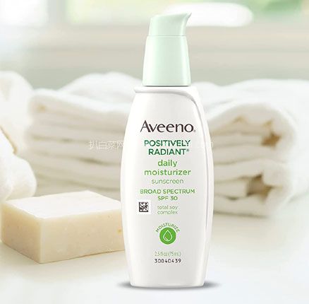 亚马逊海外购：Aveeno 艾维诺 大豆亮肤防晒SPF30保湿乳液 75ml，直邮含税到手￥101.63