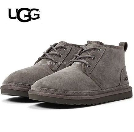 亚马逊海外购:UGG Neumel 男士 应季保暖系带及踝靴,直邮含税到手新低¥576.89