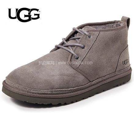 亚马逊海外购:UGG Neumel 男士 应季保暖系带及踝靴,直邮含税到手新低¥576.89