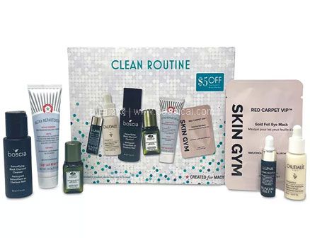 Macy's梅西百货:Macy's 梅西 Clean Routine清洁6件套 折后.85