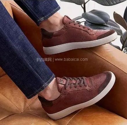 亚马逊海外购:ECCO 爱步 Soft 7 柔酷7号 男士 牛皮防滑休闲鞋,直邮含税到手新低¥520.6