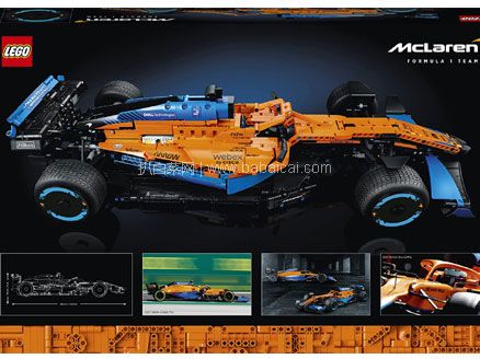 亚马逊海外购:LEGO 乐高 机械组系列 42141 迈凯轮F1赛车,免费直邮含税到手¥954.77