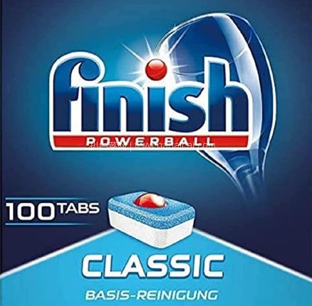 Finish 亮碟 classic 洗碗机专用洗涤块 100块 凑单直邮含税到手约￥72.21