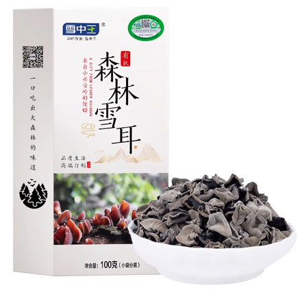 白菜！雪中王 有机黑木耳100g 券后￥19.8元包邮