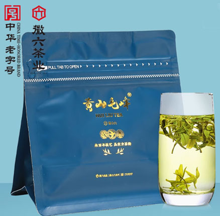 单袋尝鲜白菜！中华老字号 徽六 二级黄山毛峰袋装 30g 券后￥5.9元包邮