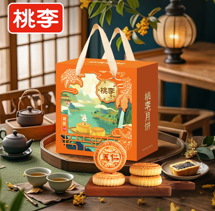 白菜!桃李 京式团圆月饼礼盒 700g/7饼7味 券后¥19.9元包邮