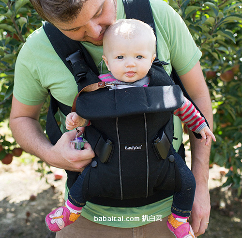 BABYBJÖRN Baby Carrier One最新旗舰款婴儿背带（原价$189.95，现5.3折） $101.59